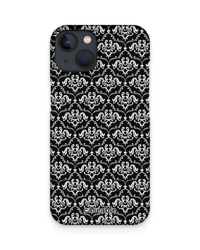 Black French Lillies Hardcase Handyhülle Apple iPhone 13