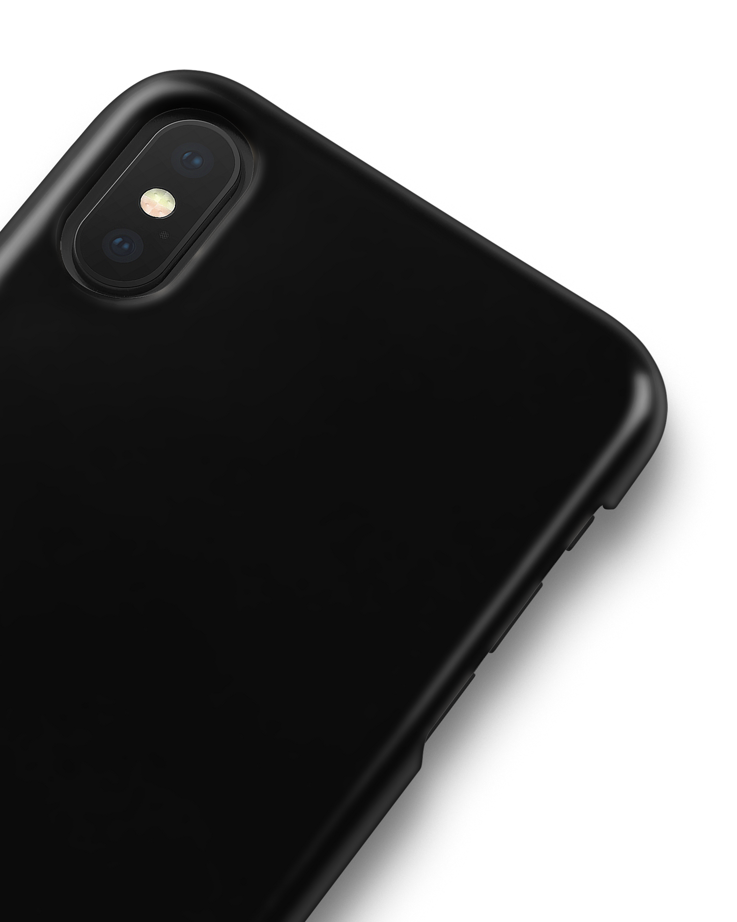 BLACK Hardcase Handyhülle Apple iPhone X, Apple iPhone XS: Detailansicht