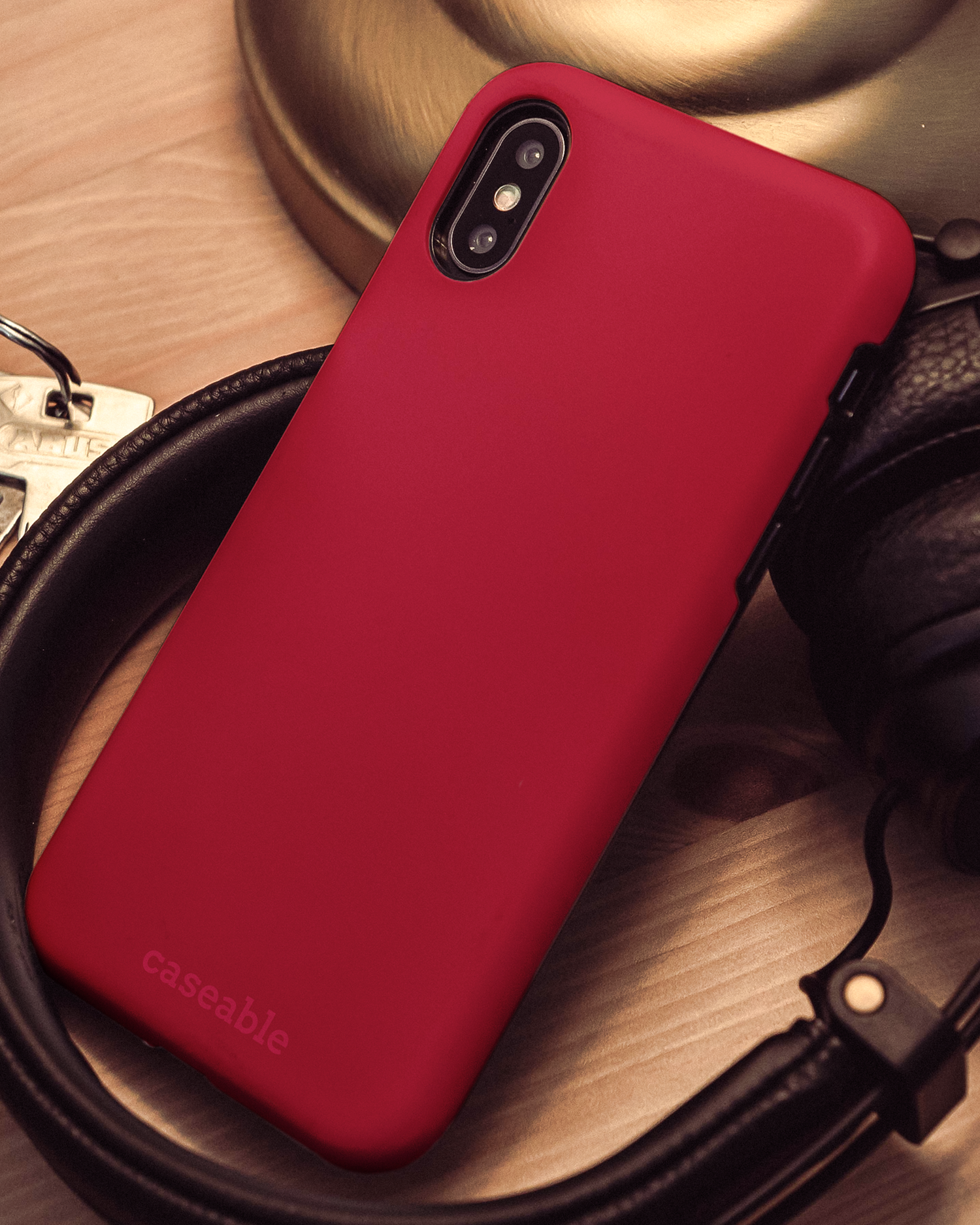 RED Hardcase Handyhülle Apple iPhone X, Apple iPhone XS: Momentaufnahme