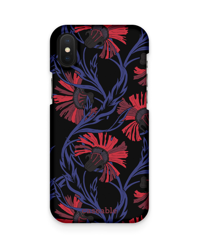 Midnight Floral Hardcase Handyhülle Apple iPhone X, Apple iPhone XS