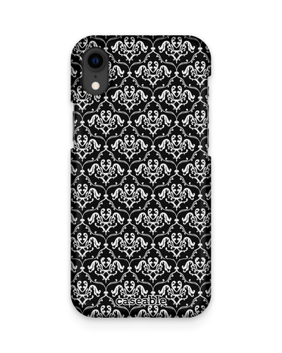 Black French Lillies Hardcase Handyhülle Apple iPhone XR