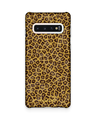 Leopard Skin Hardcase Handyhülle Samsung Galaxy S10