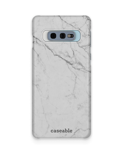 White Marble Hardcase Handyhülle Samsung Galaxy S10e