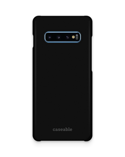 BLACK Hardcase Handyhülle Samsung Galaxy S10 Plus