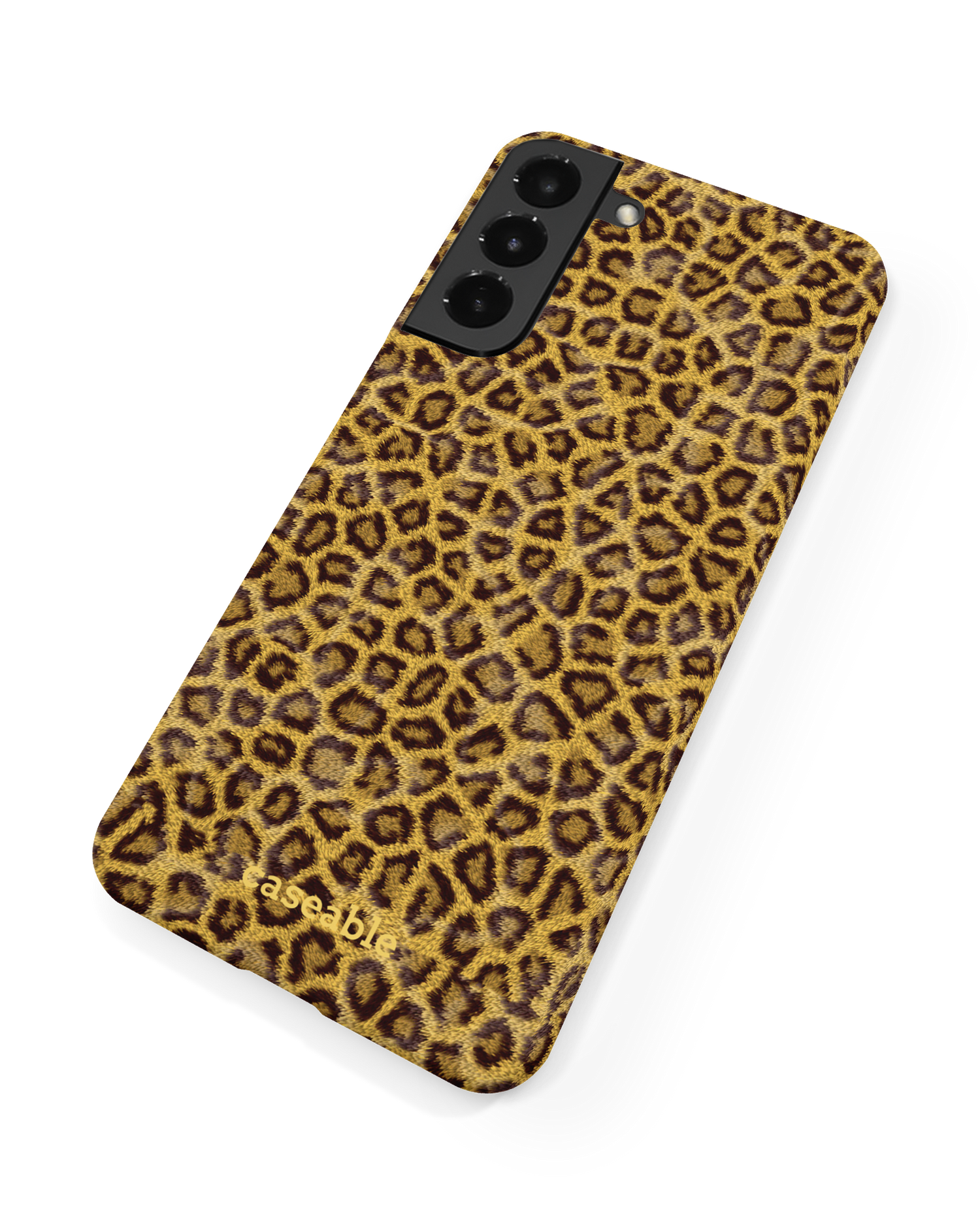 Leopard Skin Hardcase Handyhülle Samsung Galaxy S22 5G: Rückseite