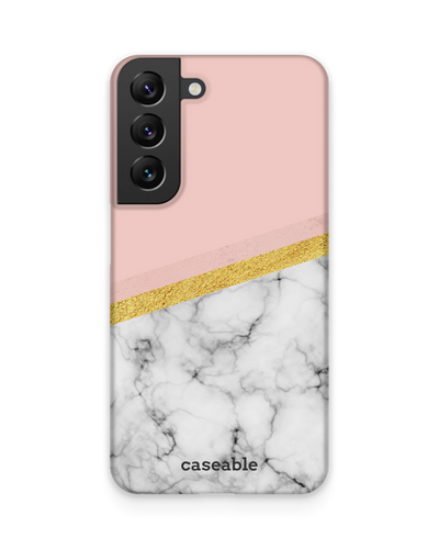 Marble Slice Hardcase Handyhülle Samsung Galaxy S22 5G