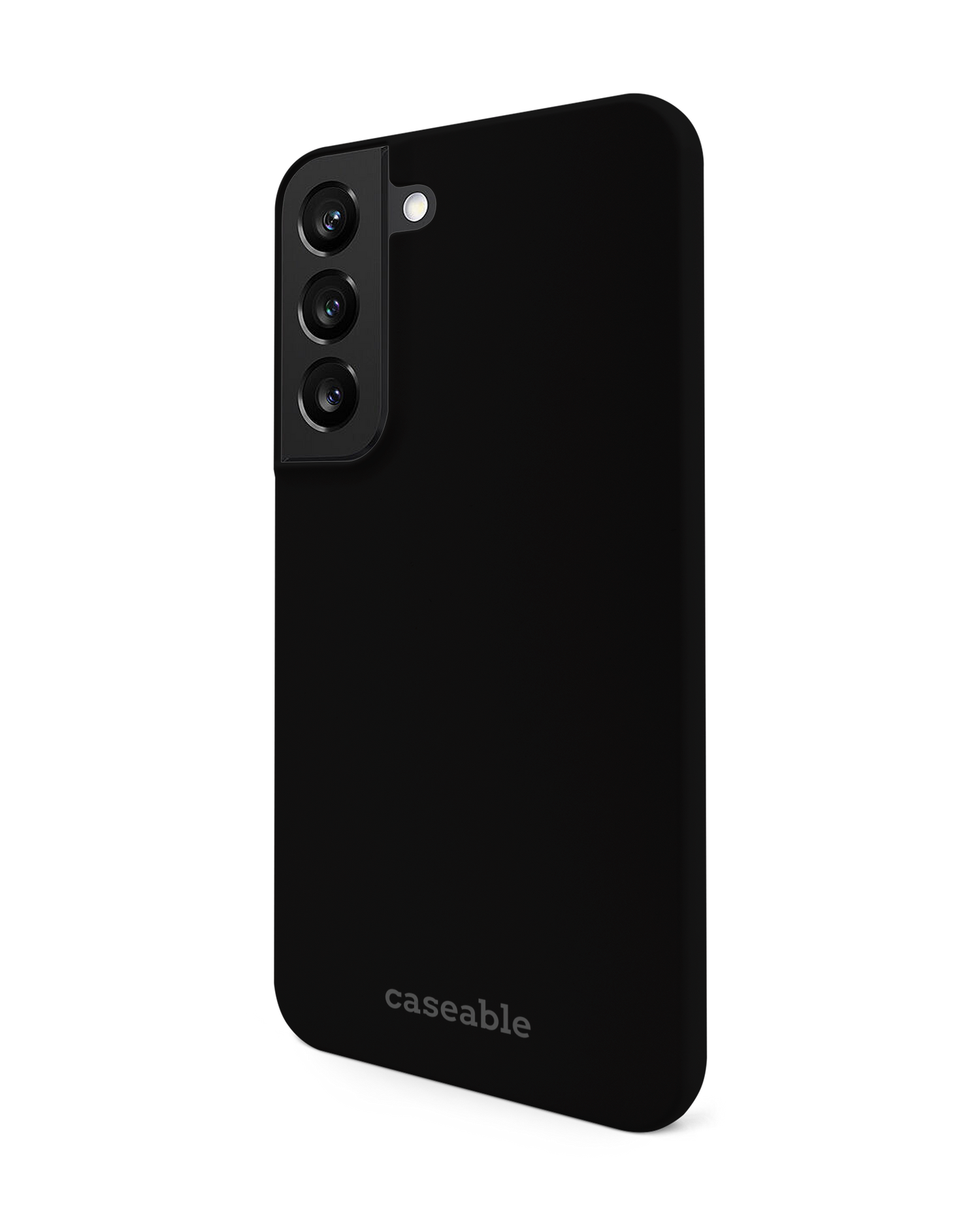 BLACK Hardcase Handyhülle Samsung Galaxy S22 5G: Seitenansicht rechts