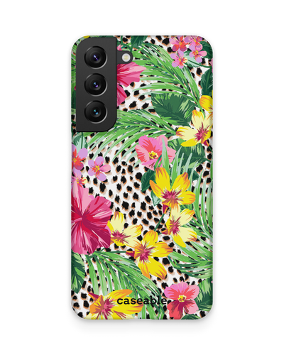 Tropical Cheetah Hardcase Handyhülle Samsung Galaxy S22 5G