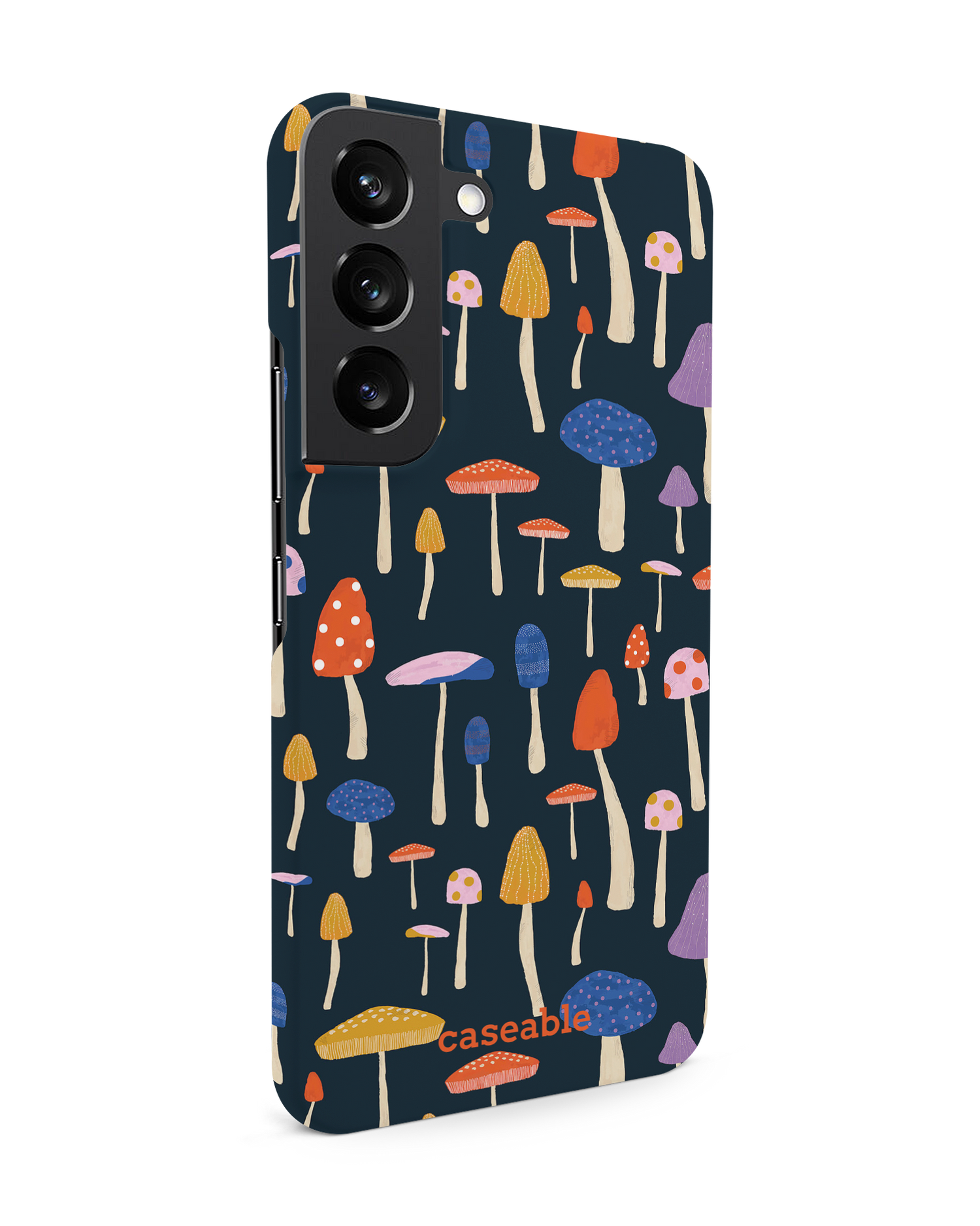 Mushroom Delights Hardcase Handyhülle Samsung Galaxy S22 5G: Seitenansicht links