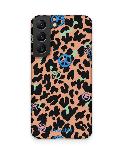 Leopard Peace Palms Hardcase Handyhülle Samsung Galaxy S22 5G