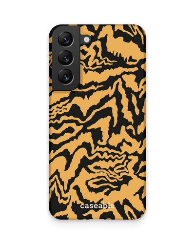 Warped Tiger Stripes Hardcase Handyhülle Samsung Galaxy S22 5G