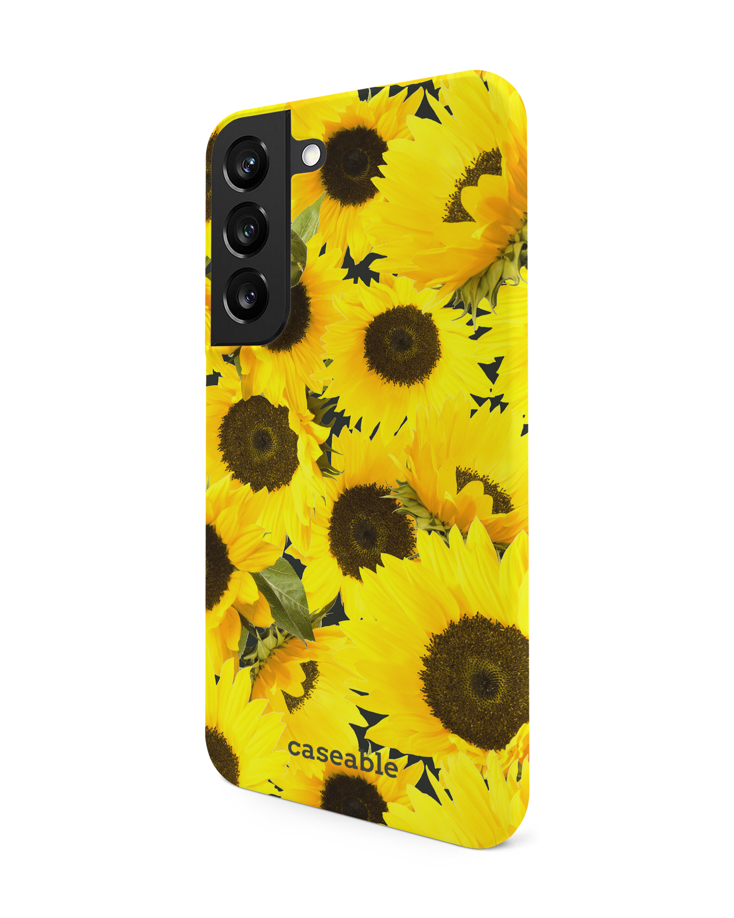 Sunflowers Hardcase Handyhülle Samsung Galaxy S22 5G: Seitenansicht rechts