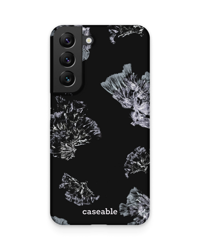 Silver Petals Hardcase Handyhülle Samsung Galaxy S22 5G