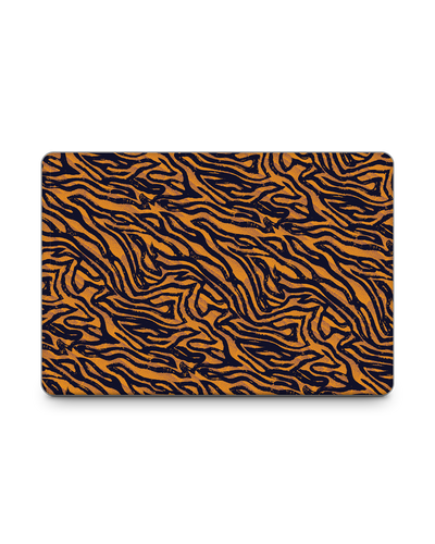 Tiger Zebra Skins Laptop Aufkleber für 15 Zoll Apple MacBooks: Frontansicht