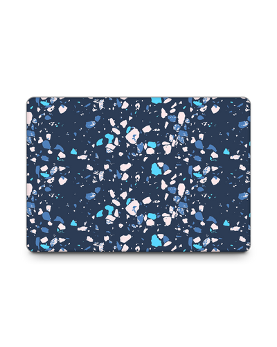 Speckled Marble Laptop Aufkleber für 15 Zoll Apple MacBooks: Frontansicht