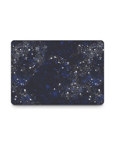 Starry Night Sky Laptop Aufkleber für 15 Zoll Apple MacBooks: Frontansicht