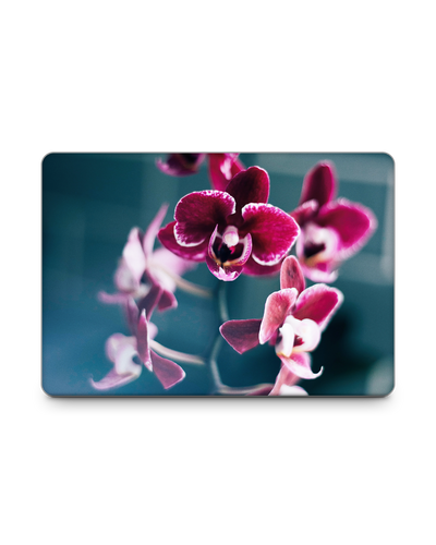 Orchid Laptop Aufkleber für 15 Zoll Apple MacBooks: Frontansicht