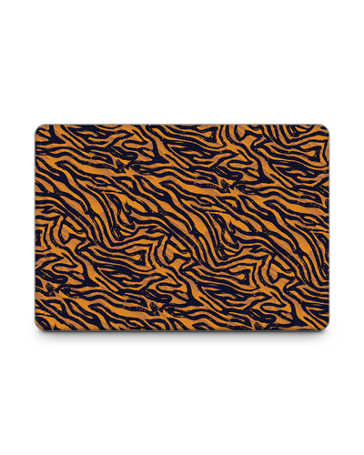 Tiger Zebra Skins Laptop Aufkleber für 13 Zoll Apple MacBooks: Frontansicht