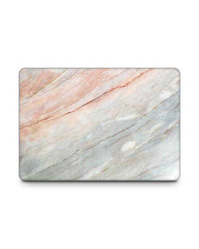 Mother of Pearl Marble Laptop Aufkleber für 13 Zoll Apple MacBooks: Frontansicht