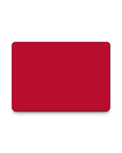 RED Laptop Aufkleber für 13 Zoll Apple MacBooks: Frontansicht
