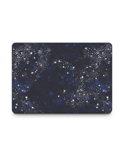 Starry Night Sky Laptop Aufkleber für 13 Zoll Apple MacBooks: Frontansicht