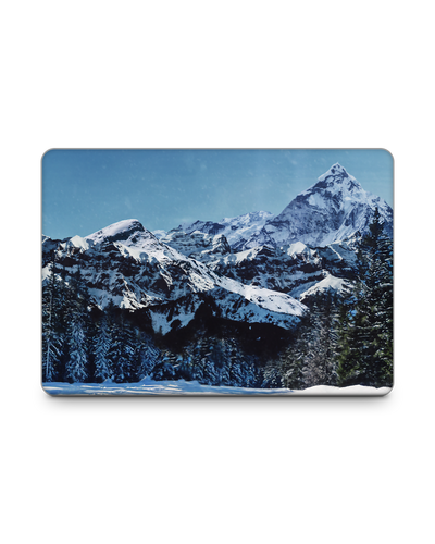 Winter Landscape Laptop Aufkleber für 13 Zoll Apple MacBooks: Frontansicht