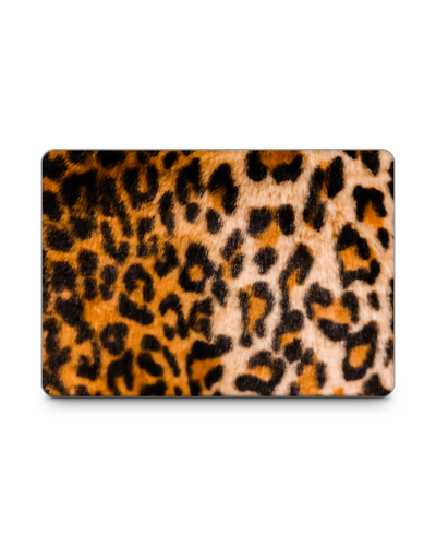 Leopard Pattern Laptop Aufkleber für 13 Zoll Apple MacBooks: Frontansicht