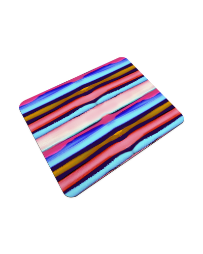 Watercolor Stripes Mauspad