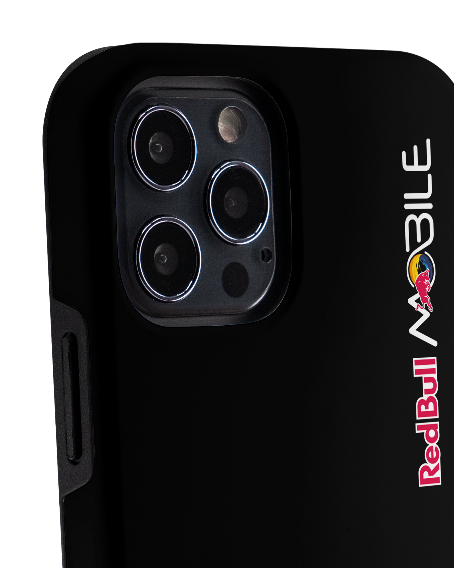 Red Bull MOBILE Black Premium Handyhülle Apple iPhone 12, Apple iPhone 12 Pro