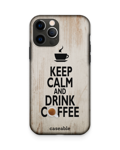 Drink Coffee Premium Handyhülle Apple iPhone 12, Apple iPhone 12 Pro