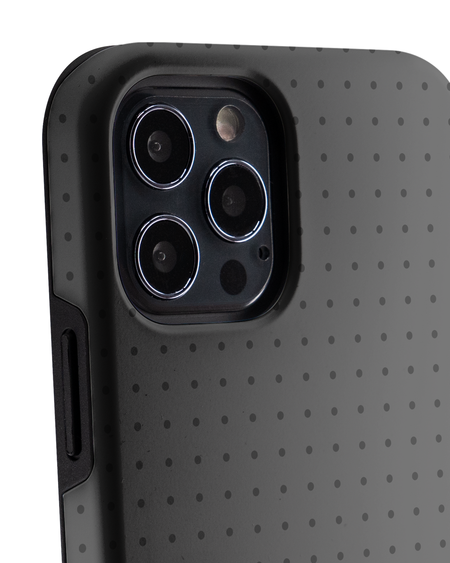 Dot Grid Grey Premium Handyhülle Apple iPhone 12, Apple iPhone 12 Pro: Detailansicht 1