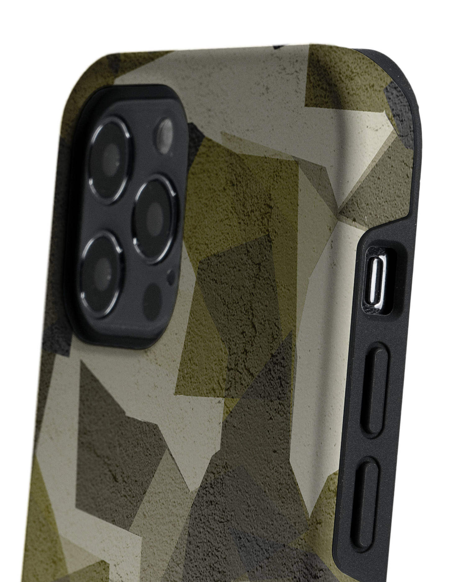 Geometric Camo Green Premium Handyhülle Apple iPhone 12, Apple iPhone 12 Pro: Detailansicht 2