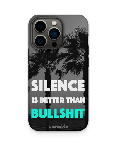 Silence is Better Premium Handyhülle Apple iPhone 13 Pro