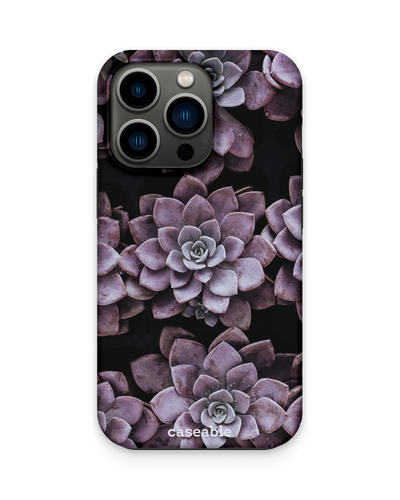 Purple Succulents Premium Handyhülle Apple iPhone 13 Pro