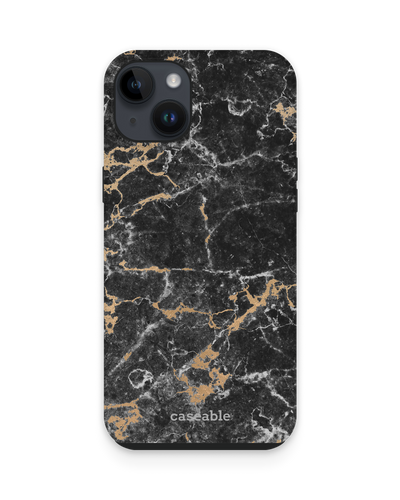 Marble and Gold Premium Handyhülle für Apple iPhone 14 Plus
