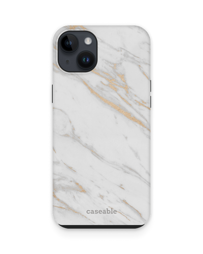 Gold Marble Elegance Premium Handyhülle für Apple iPhone 14 Plus