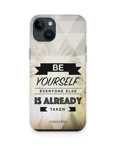 Be Yourself Premium Handyhülle für Apple iPhone 14 Plus