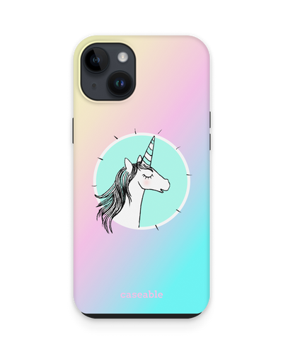 Happiness Unicorn Premium Handyhülle für Apple iPhone 14 Plus