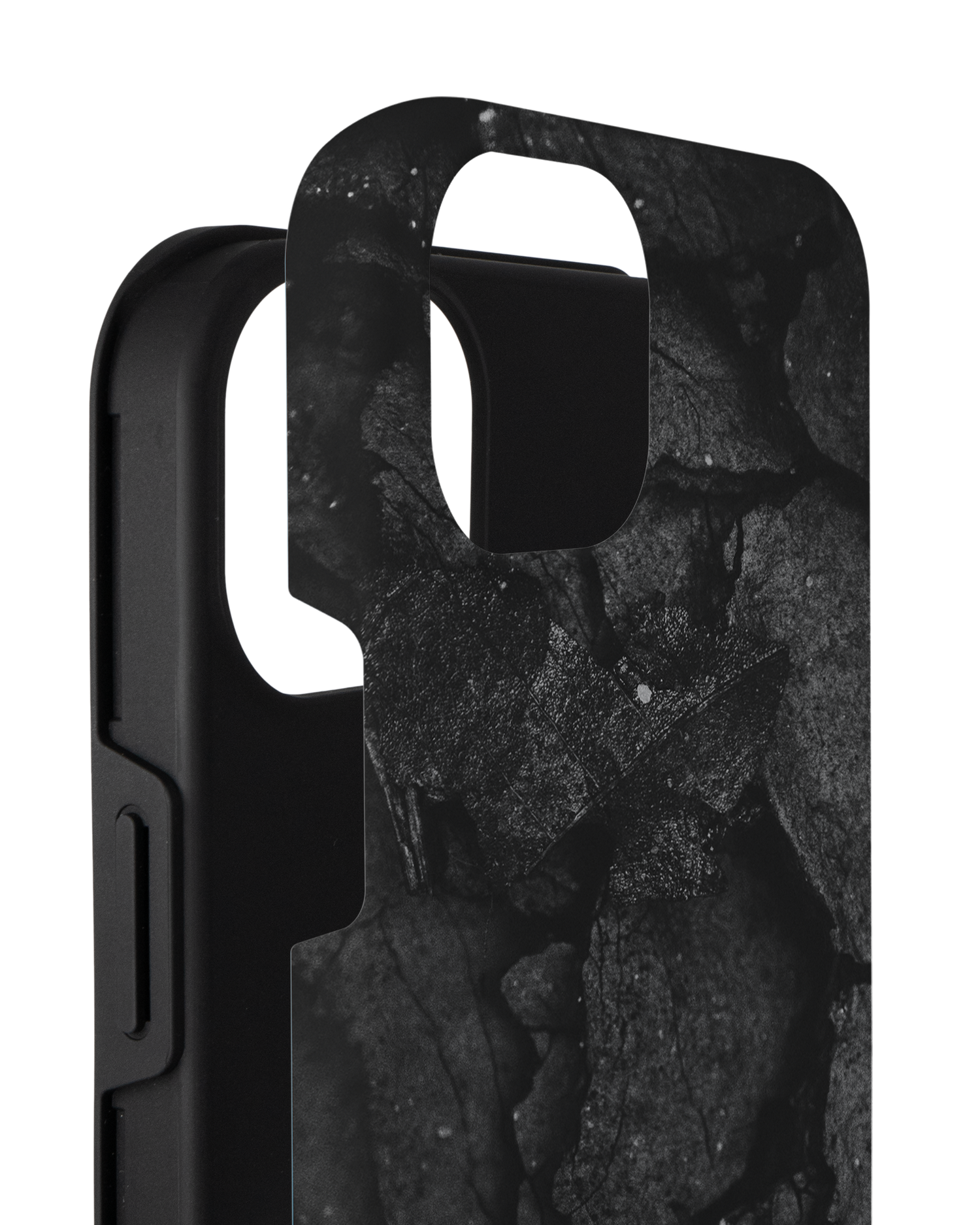 Carbon Premium Handyhülle für Apple iPhone 14 Plus besteht aus 2 Teilen