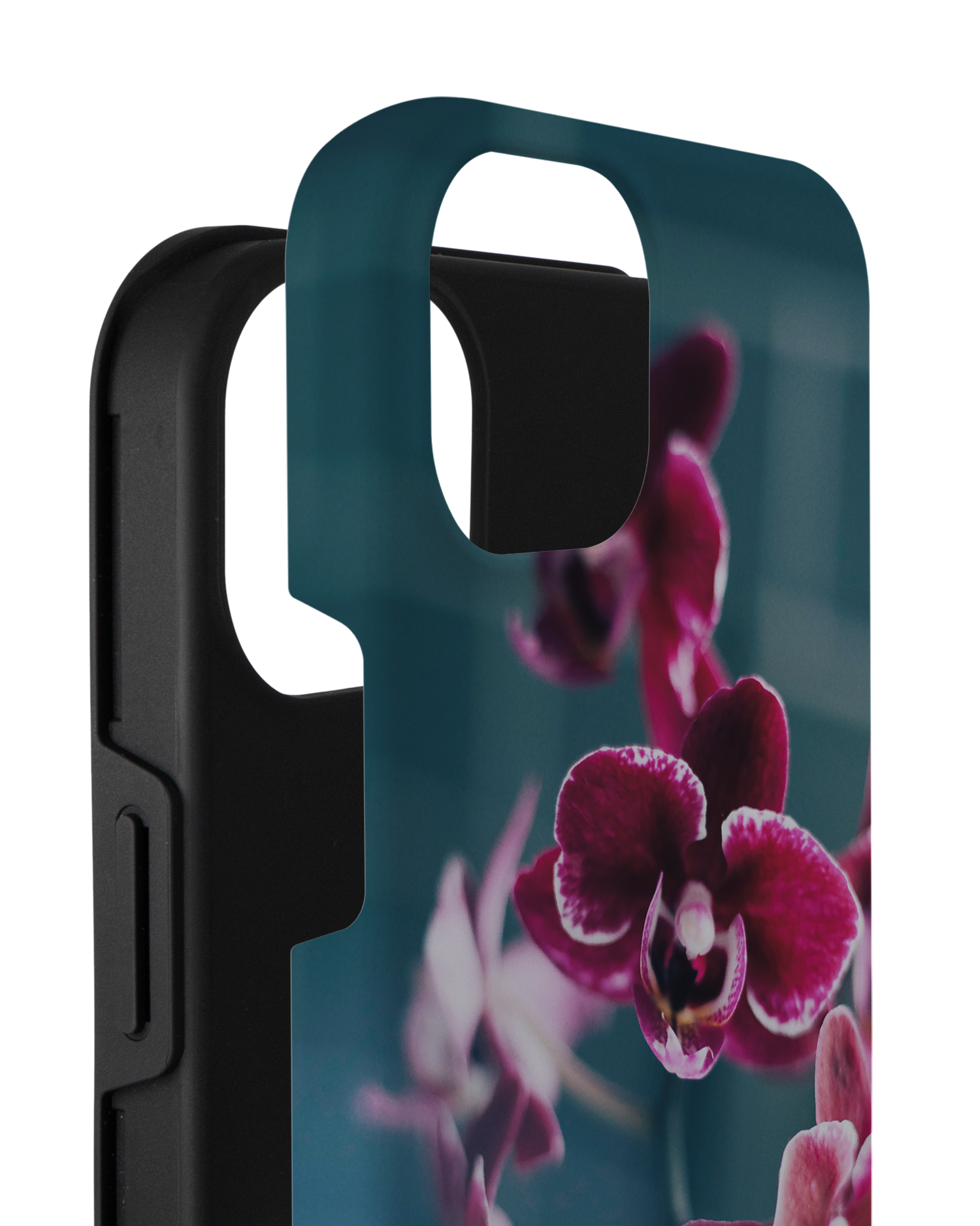 Orchid Premium Handyhülle für Apple iPhone 14 Plus besteht aus 2 Teilen