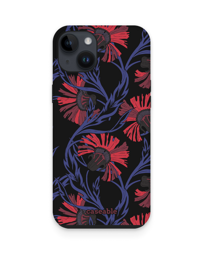 Midnight Floral Premium Handyhülle für Apple iPhone 15 Plus