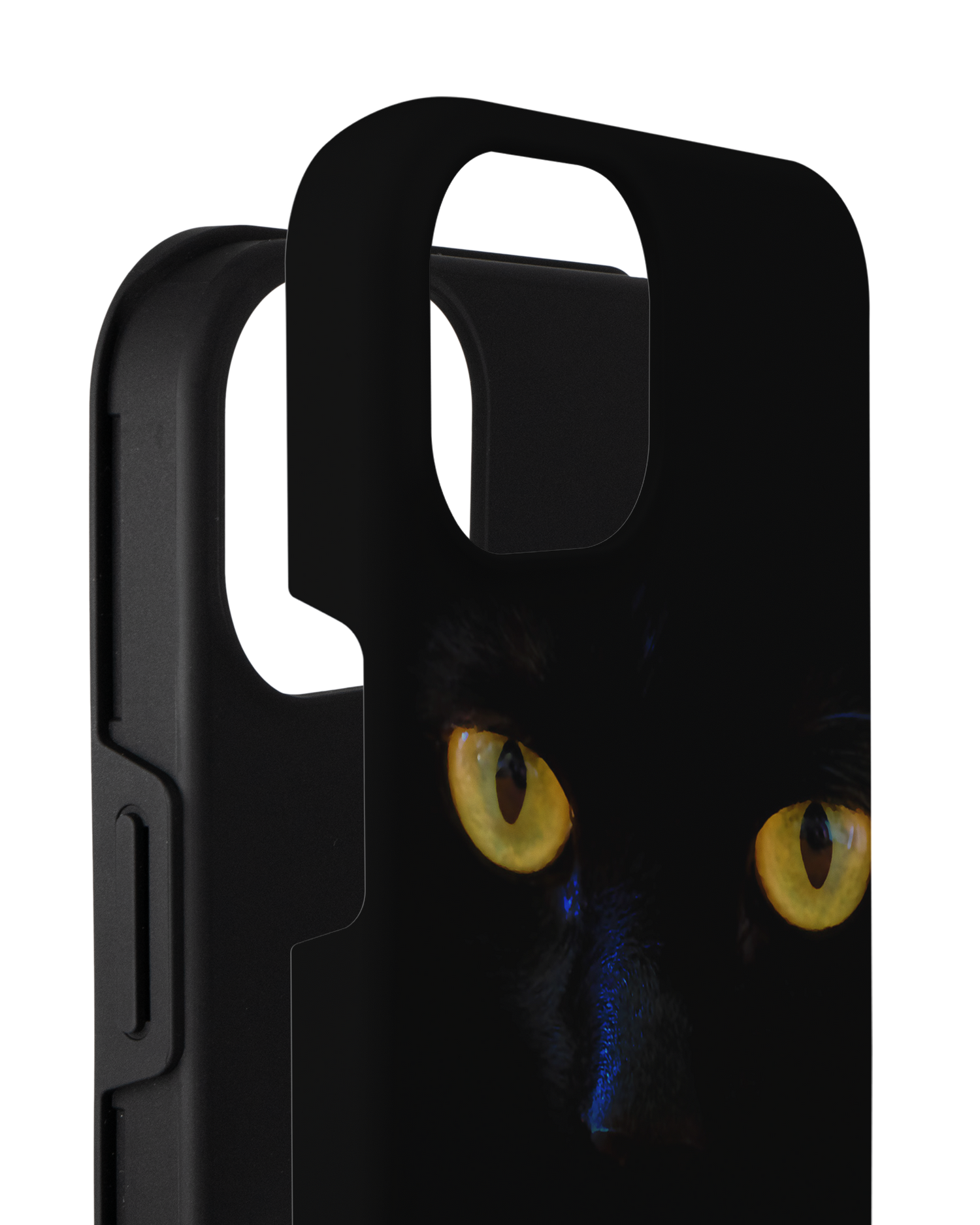 Black Cat Premium Handyhülle für Apple iPhone 14 Plus besteht aus 2 Teilen