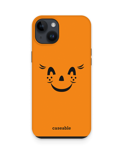 Pumpkin Smiles Premium Handyhülle für Apple iPhone 14 Plus