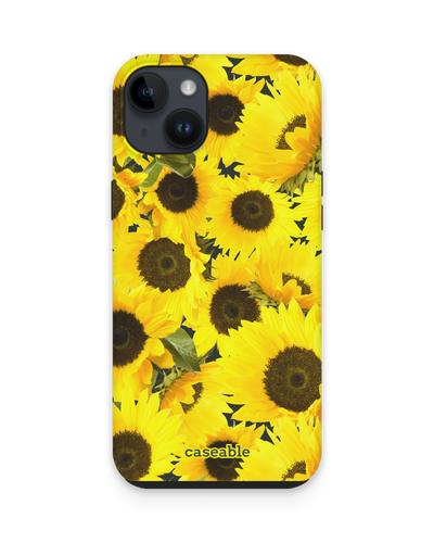 Sunflowers Premium Handyhülle für Apple iPhone 15 Plus
