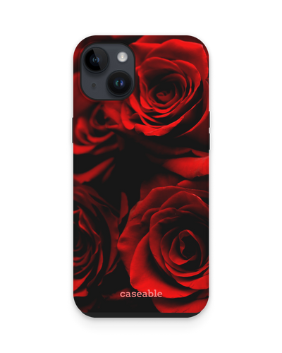 Red Roses Premium Handyhülle für Apple iPhone 14 Plus