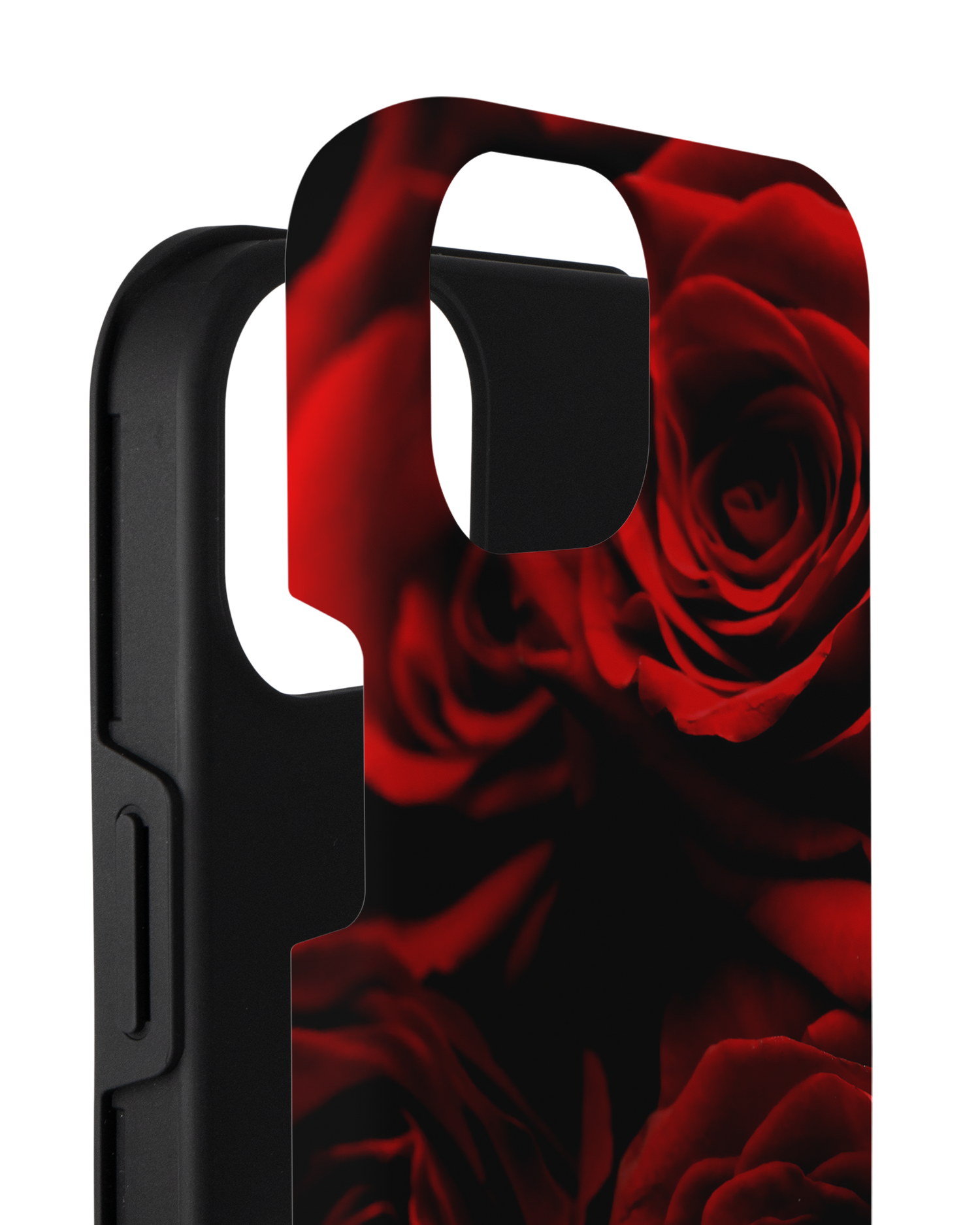 Red Roses Premium Handyhülle für Apple iPhone 14 Plus besteht aus 2 Teilen