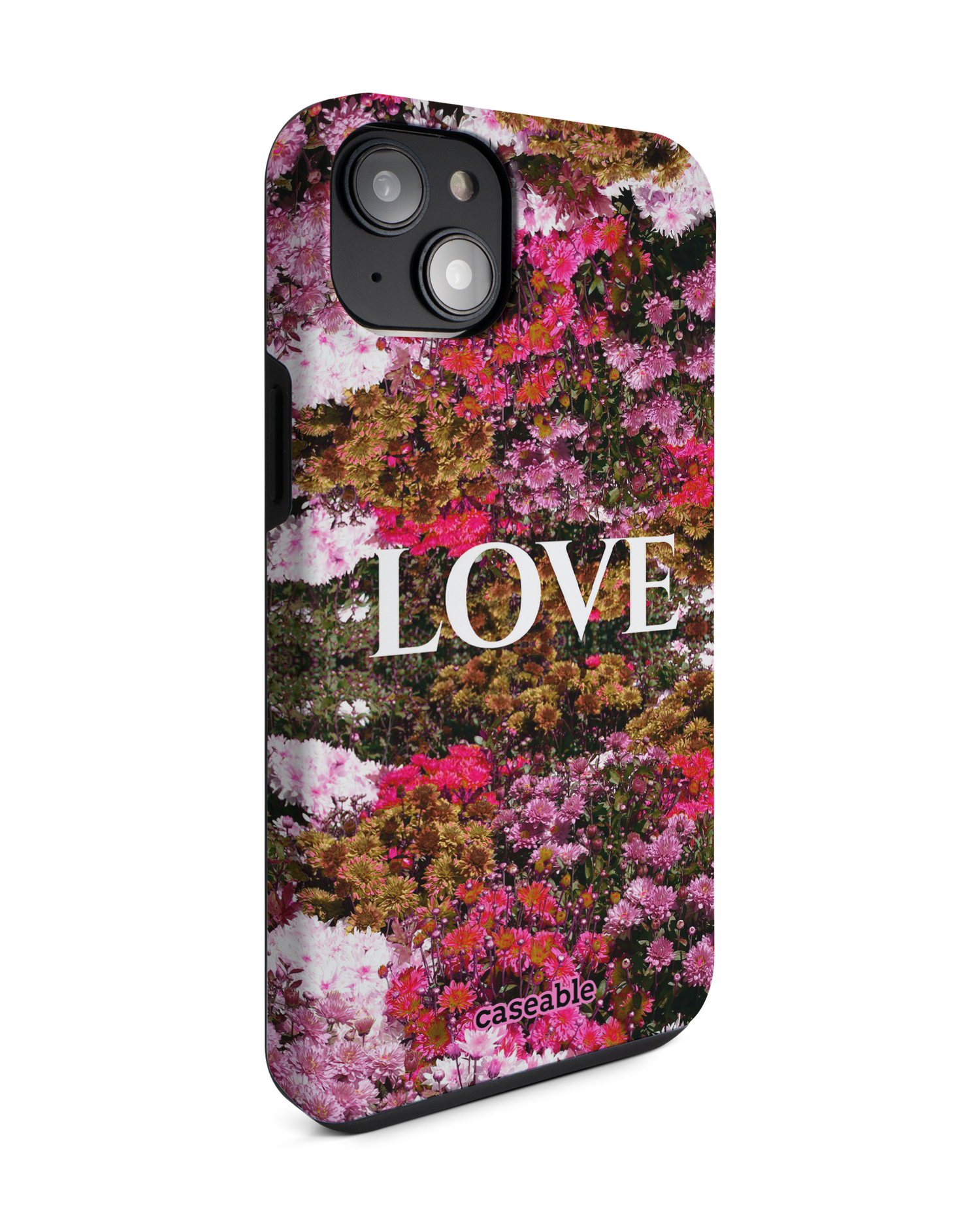 Luxe Love Premium Handyhülle für Apple iPhone 14 Plus: Seitenansicht links