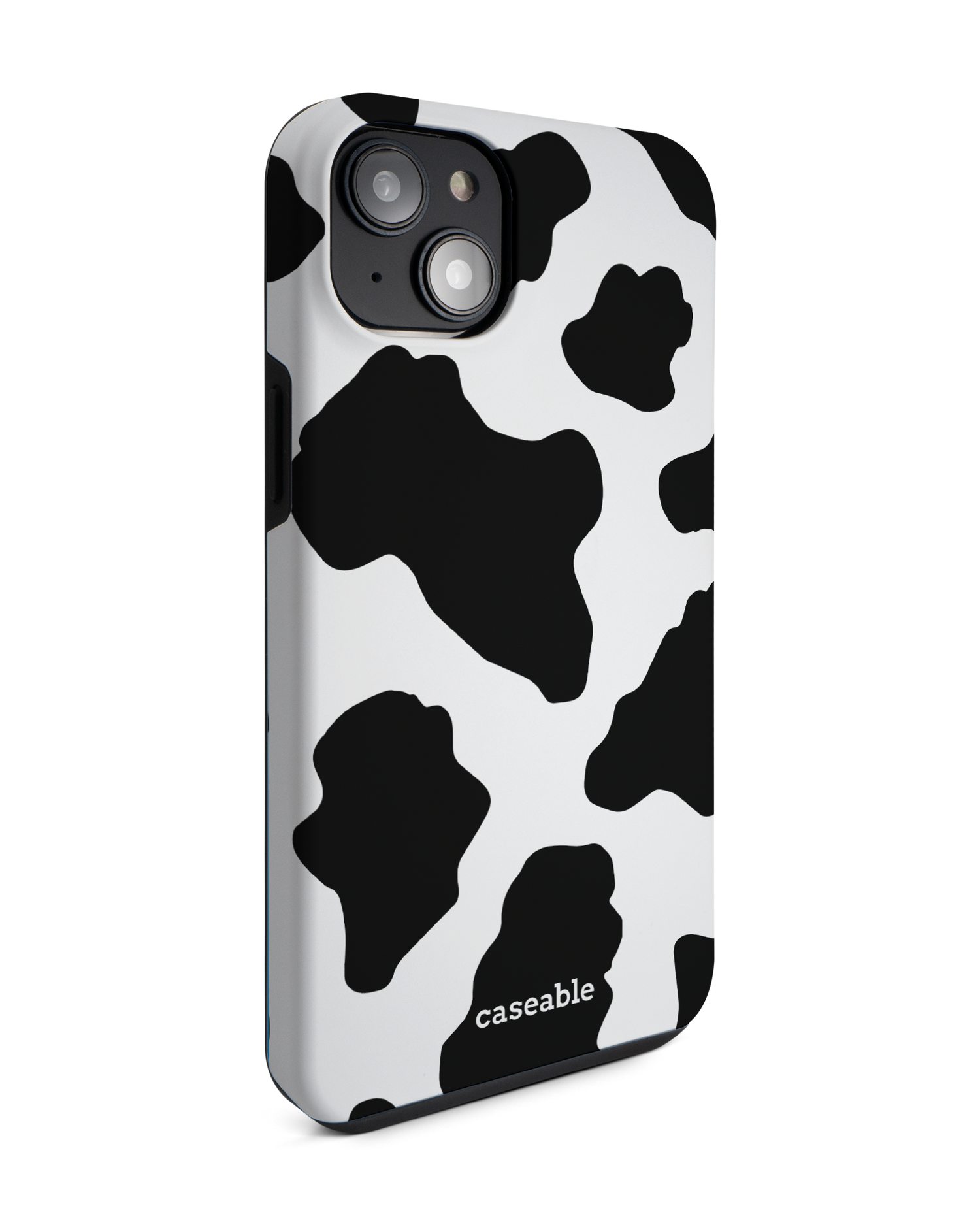 Cow Print 2 Premium Handyhülle für Apple iPhone 14 Plus: Seitenansicht links