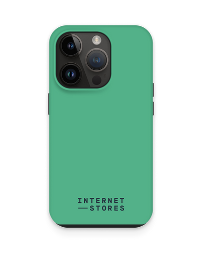 ISG Neon Green Premium Handyhülle für Apple iPhone 14 Pro