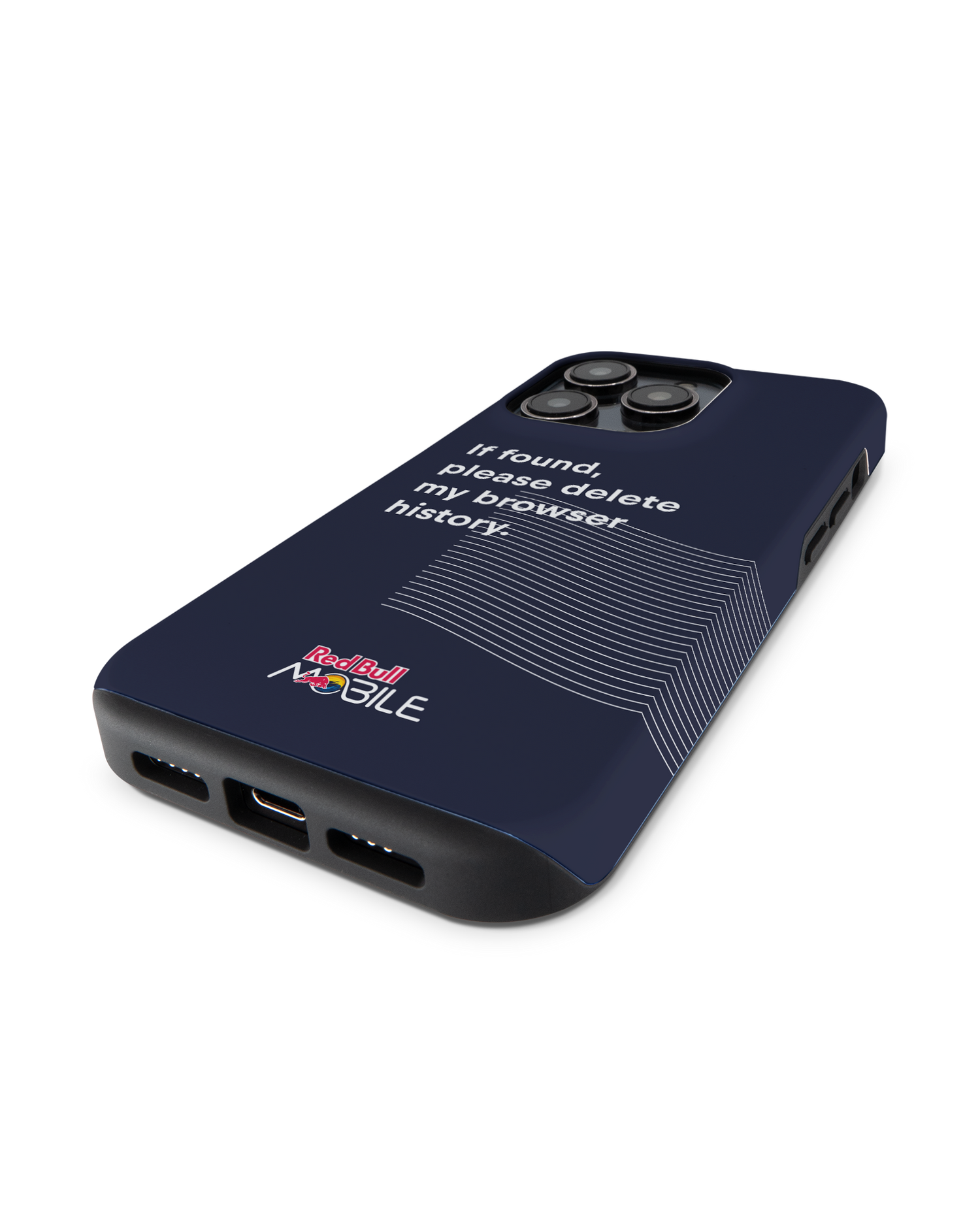 Red Bull MOBILE Blue Premium Handyhülle Apple iPhone 14 Pro